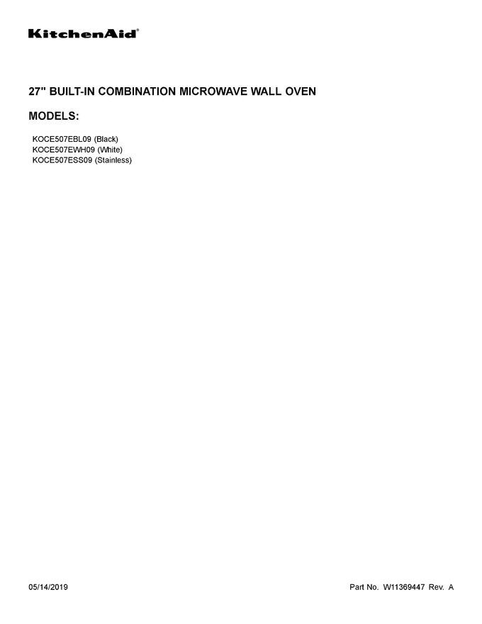 Diagram for KOCE507EBL09