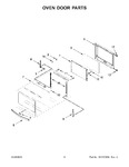 Diagram for 04 - Oven Door Parts