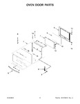 Diagram for 04 - Oven Door Parts