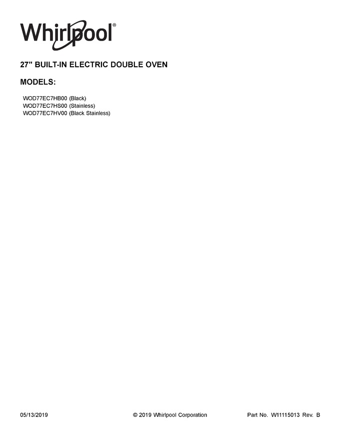 Diagram for WOD77EC7HB00
