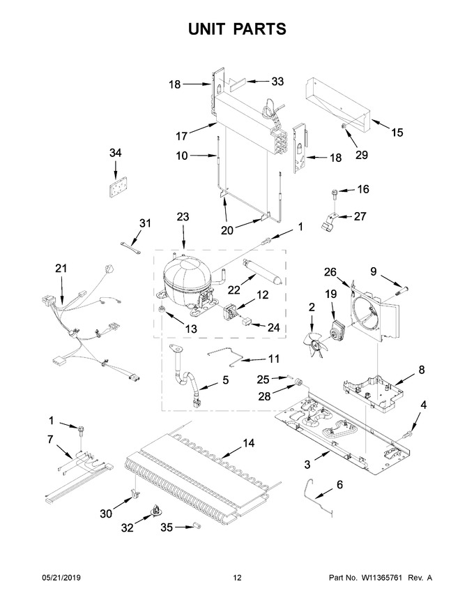 Diagram for WRB119WFBW01