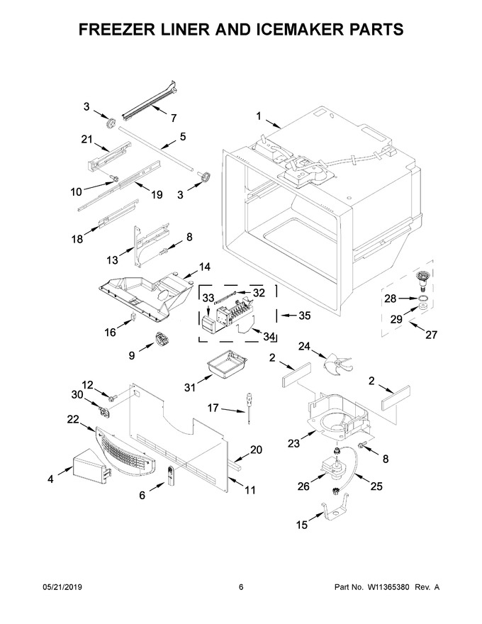 Diagram for WRB322DMBW01