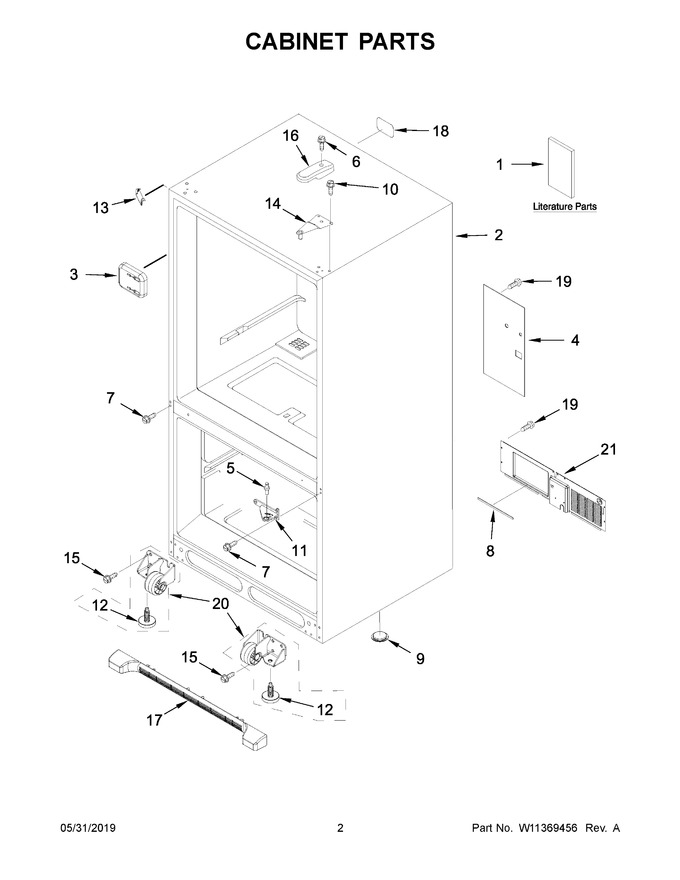Diagram for WRB329RFBM01