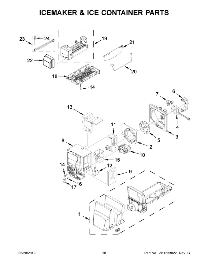 Diagram for WRX735SDHV01