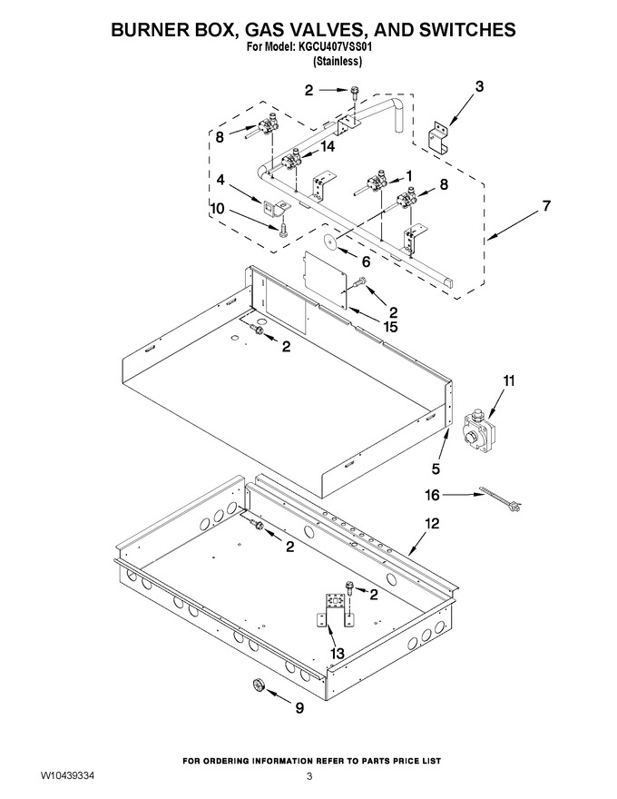 Diagram for KGCU407VSS01