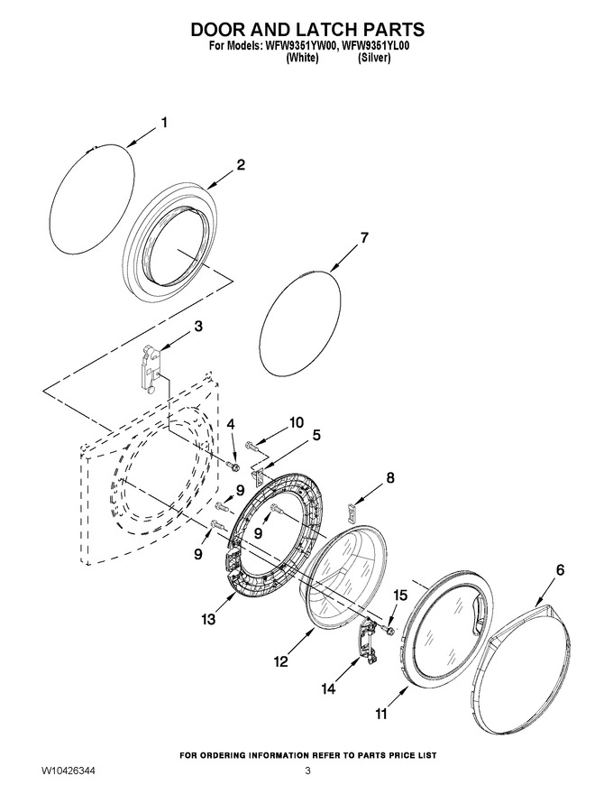 Diagram for WFW9351YW00