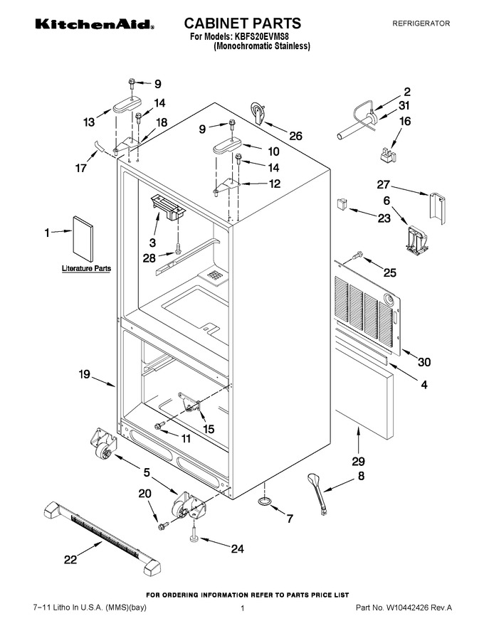 Diagram for KBFS20EVMS8