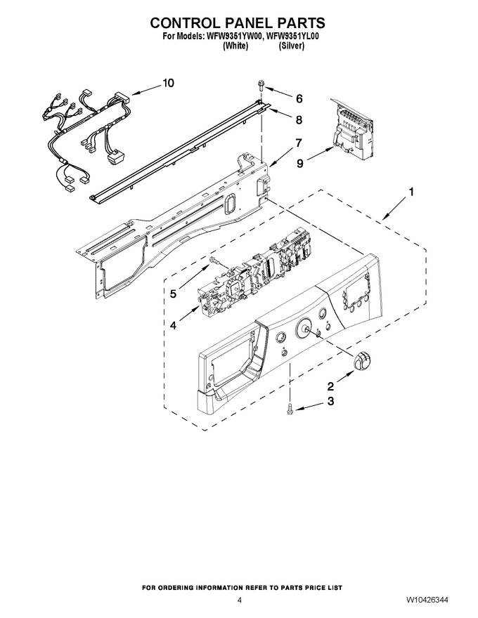 Diagram for WFW9351YL00