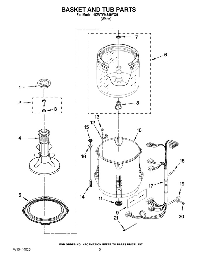 Diagram for 1CWTW4740YQ0