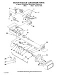 Diagram for 05 - Motor And Ice Container Parts