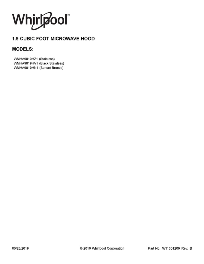 Diagram for WMHA9019HN1