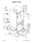Diagram for 02 - Cabinet Parts