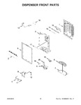 Diagram for 09 - Dispenser Front Parts