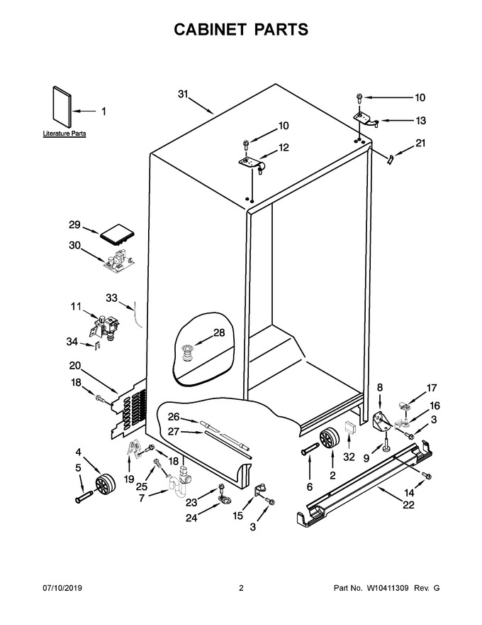 Diagram for WSF26C3EXF01