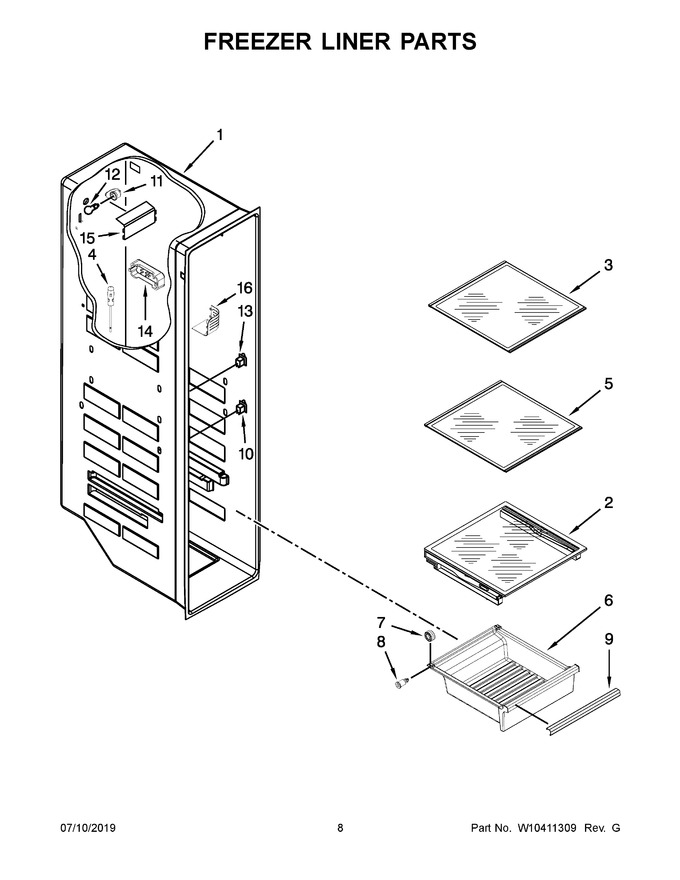 Diagram for WSF26C3EXW01