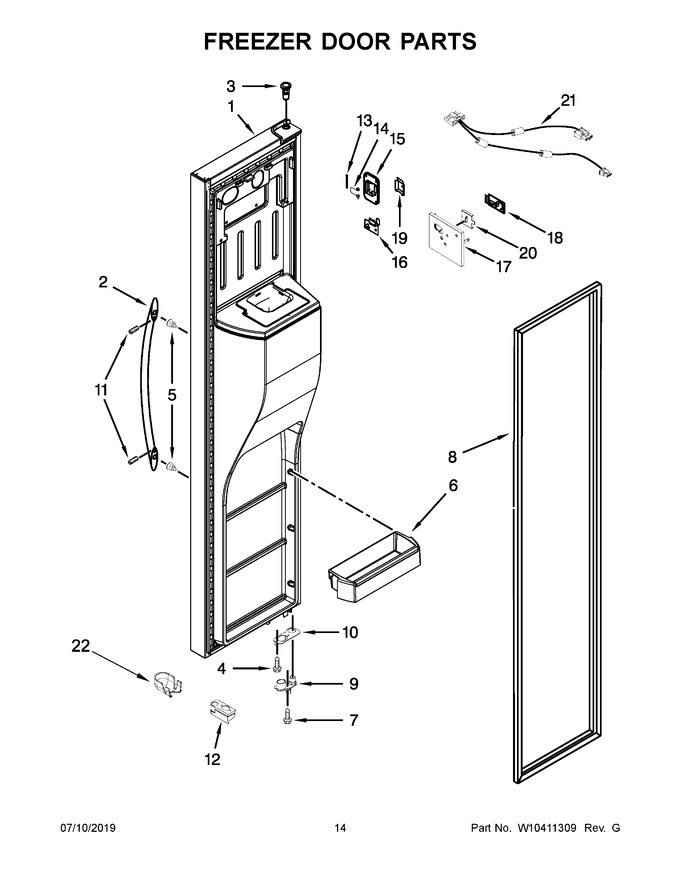 Diagram for WSF26C3EXW01