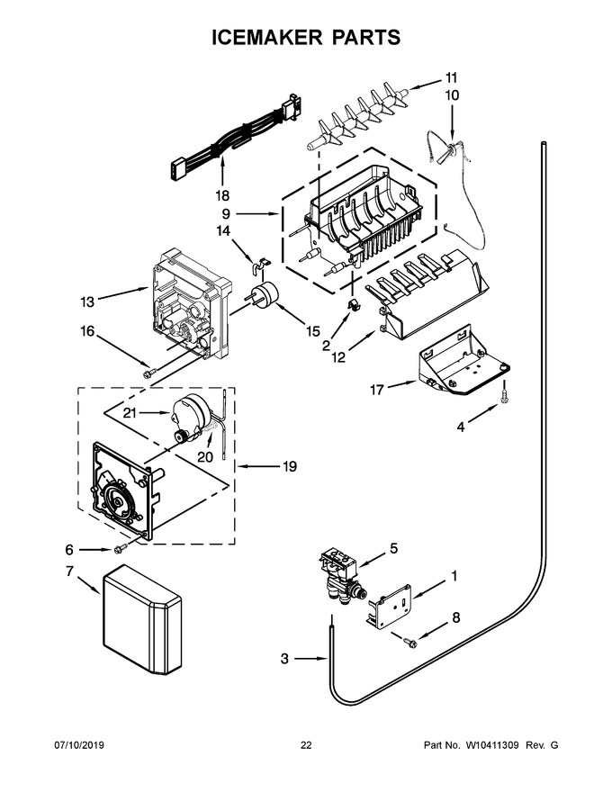 Diagram for WSF26C3EXW01