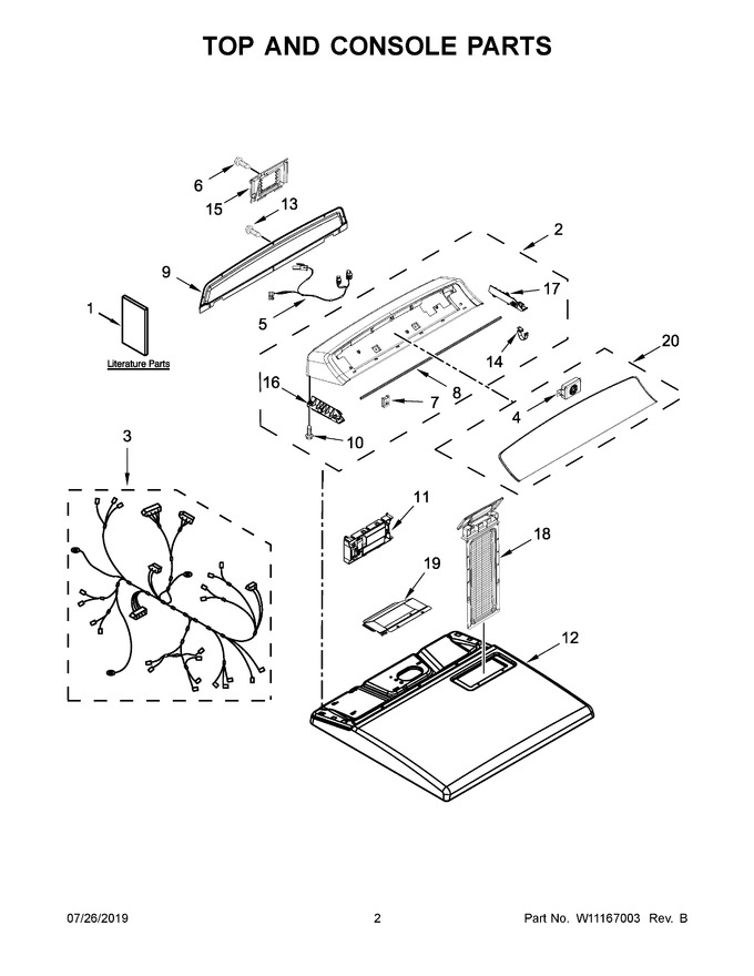 Diagram for WGD7300DW3