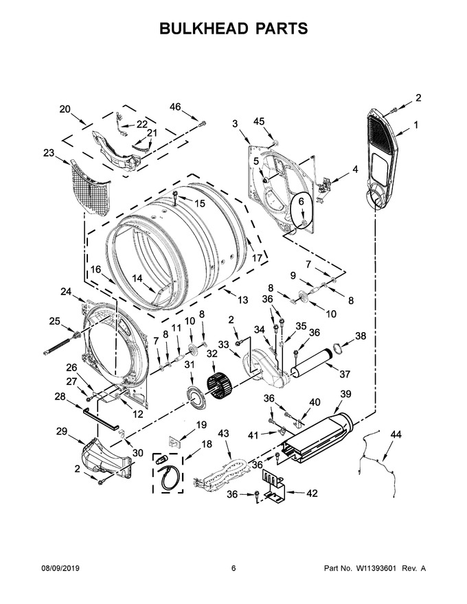 Diagram for YWED9620HW1