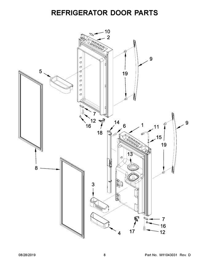 Diagram for WRF555SDHW00