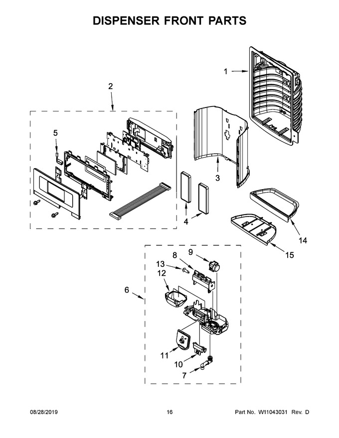 Diagram for WRF555SDHW00