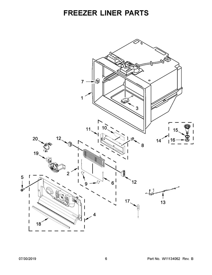 Diagram for WRF954CIHZ00