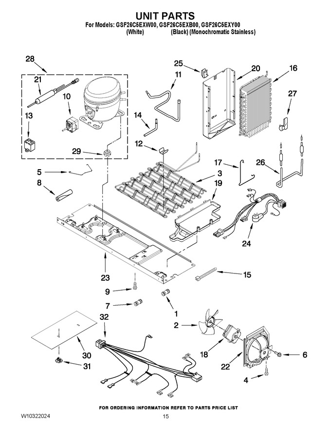 Diagram for GSF26C5EXW00