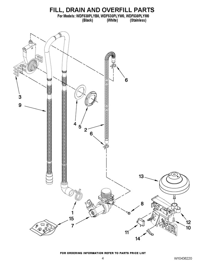 Diagram for WDF530PLYW0