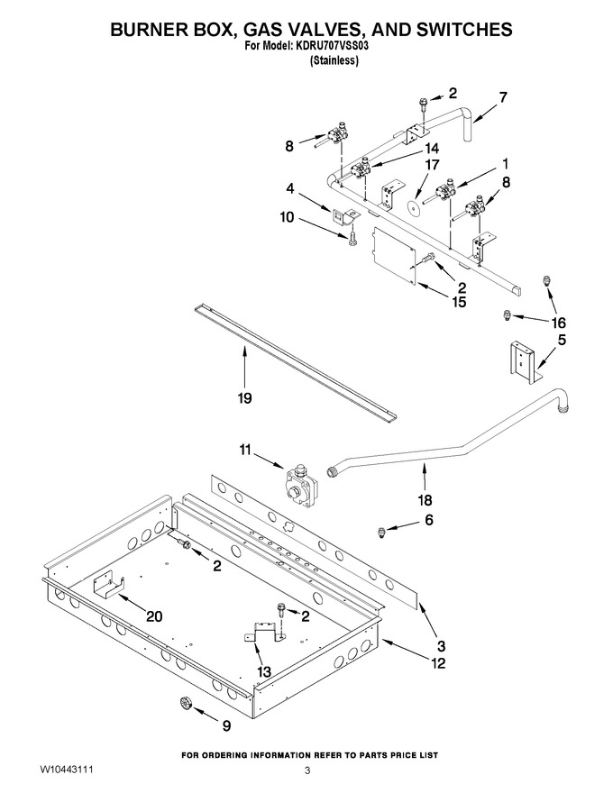 Diagram for KDRU707VSS03