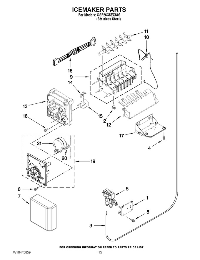 Diagram for GSF26C5EXS03