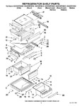 Diagram for 03 - Refrigerator Shelf Parts