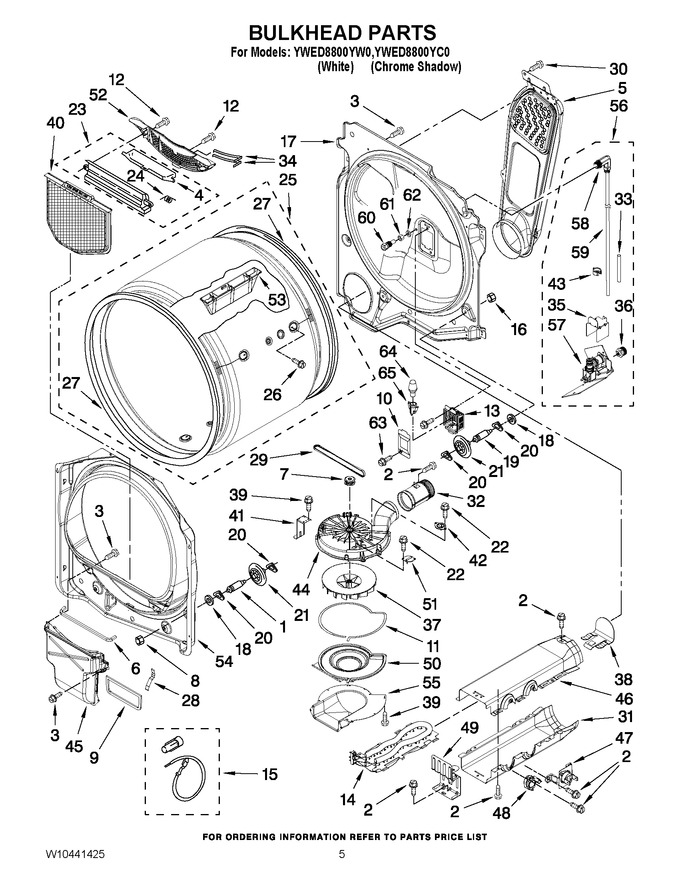 Diagram for YWED8800YW0