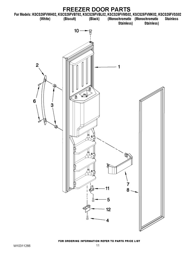 Diagram for KSCS25FVMS02