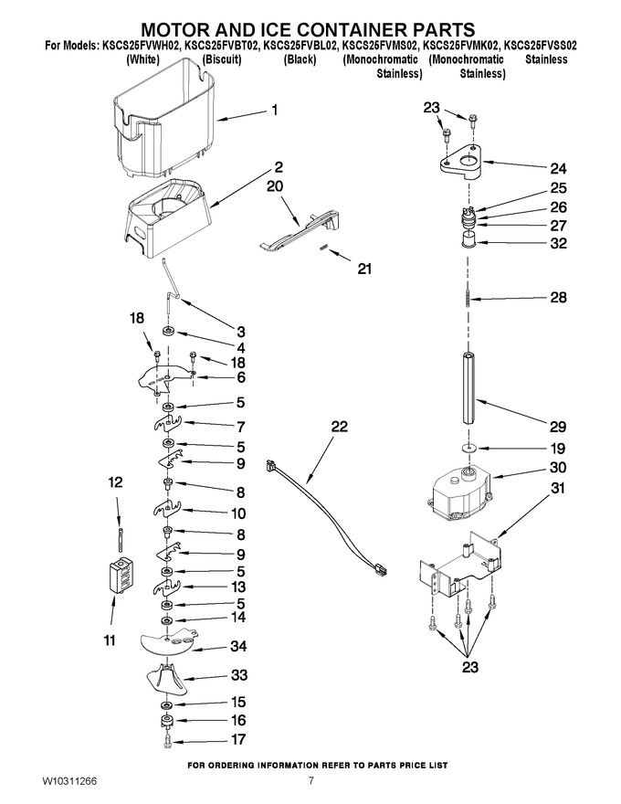 Diagram for KSCS25FVMS02