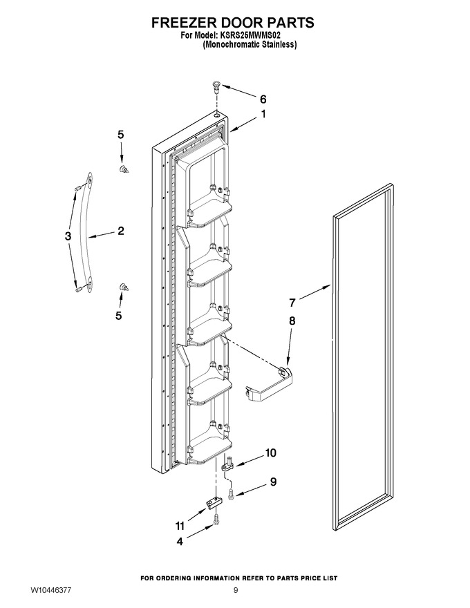Diagram for KSRS25MWMS02