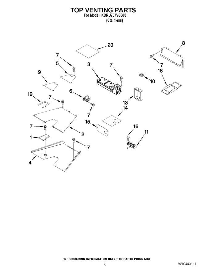 Diagram for KDRU707VSS03
