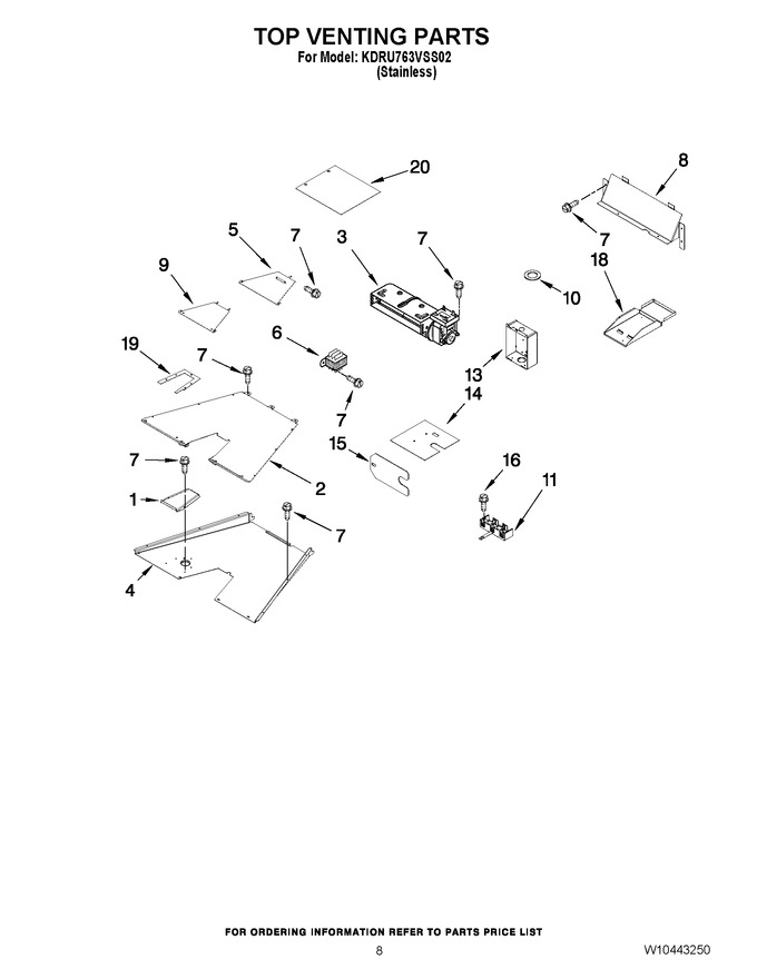 Diagram for KDRU763VSS02