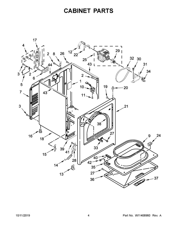 Diagram for 4KWED5800JW0