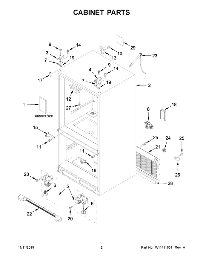 Diagram for WRF535SMHZ03