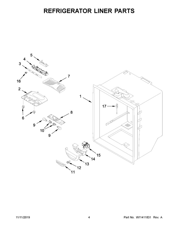 Diagram for WRF535SMHZ03