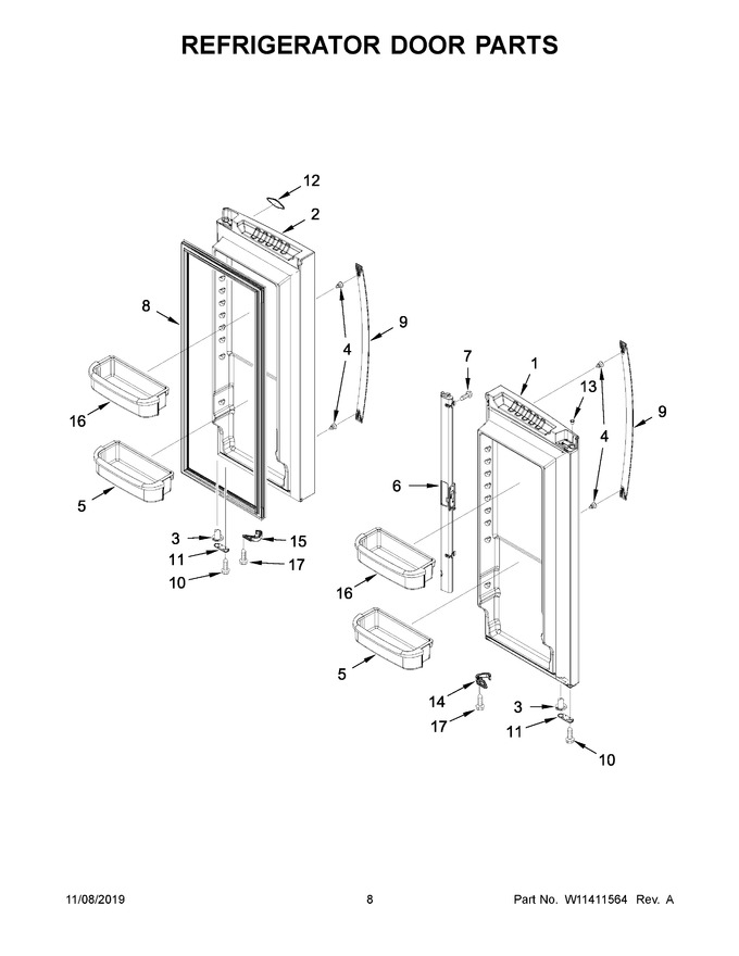 Diagram for WRF535SWHB02