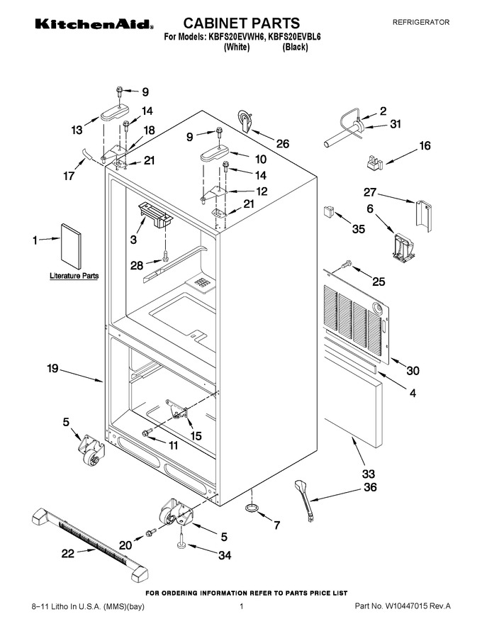 Diagram for KBFS20EVWH6