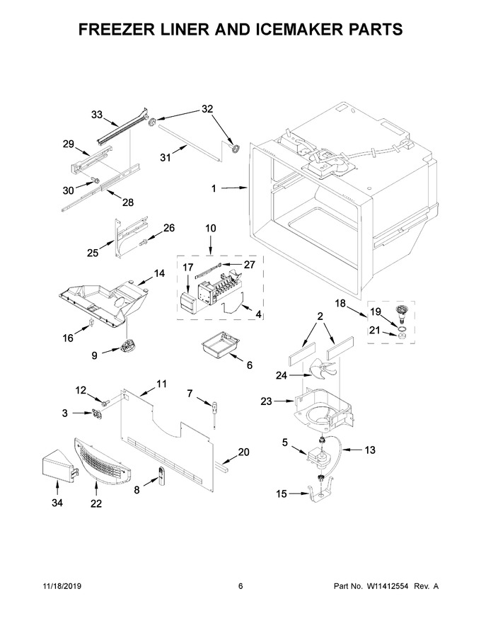 Diagram for WRF535SMHW02