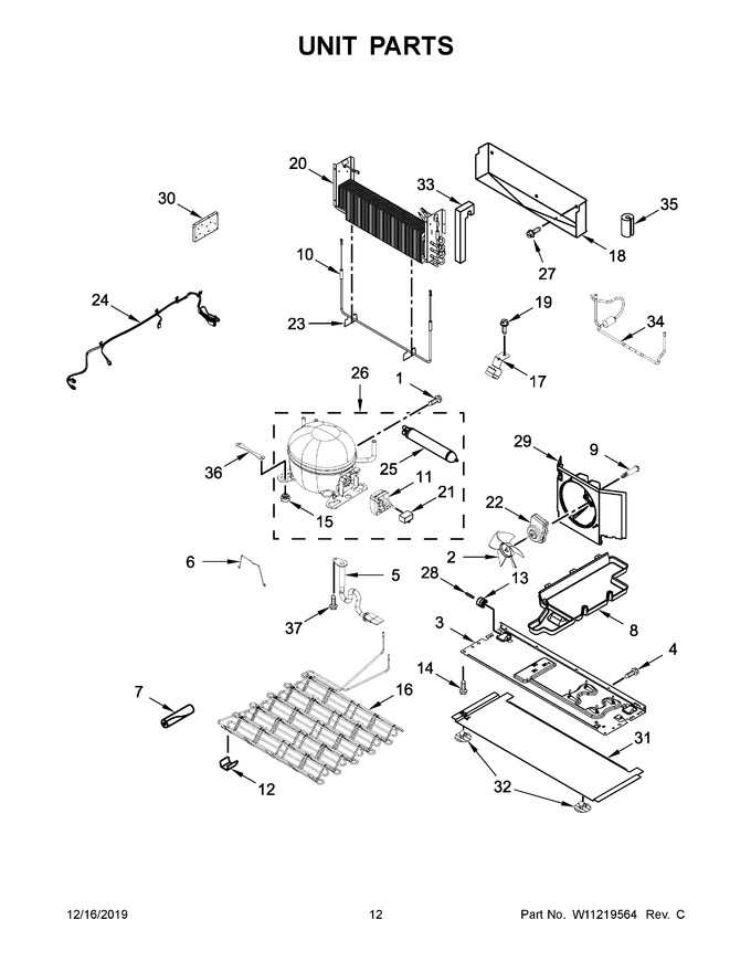 Diagram for WRF767SDHZ00