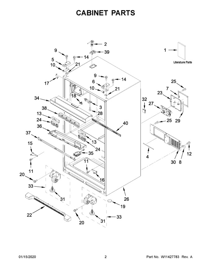 Diagram for WRX735SDHZ03
