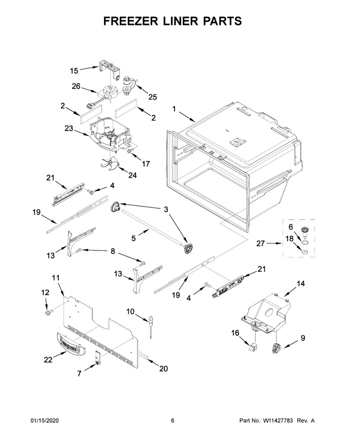 Diagram for WRX735SDHZ03