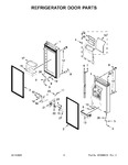 Diagram for 05 - Refrigerator Door Parts
