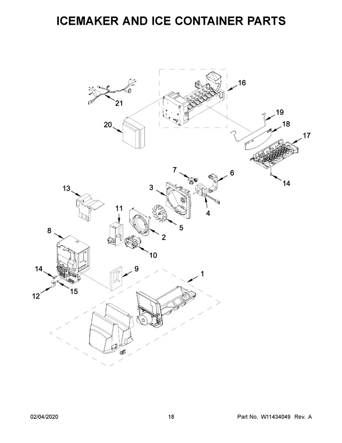 Diagram for WRF550CDHZ03