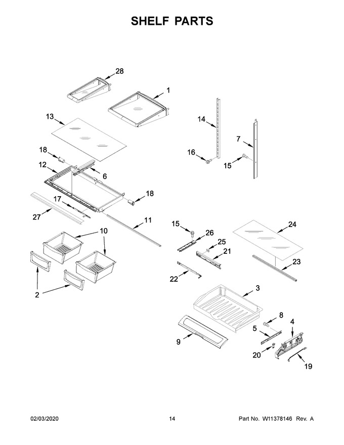 Diagram for WRF555SDFZ11