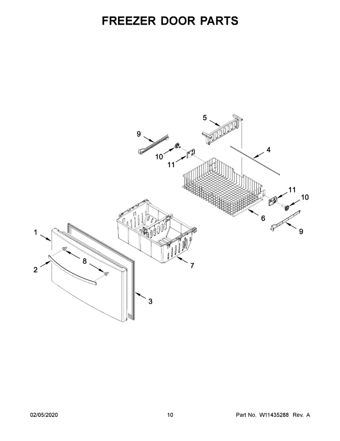 Diagram for WRF555SDHV03